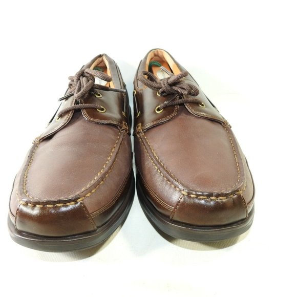 Hunter’s Bay Sz 11 M Brown Leather Boat Mens R5B14 main image 8